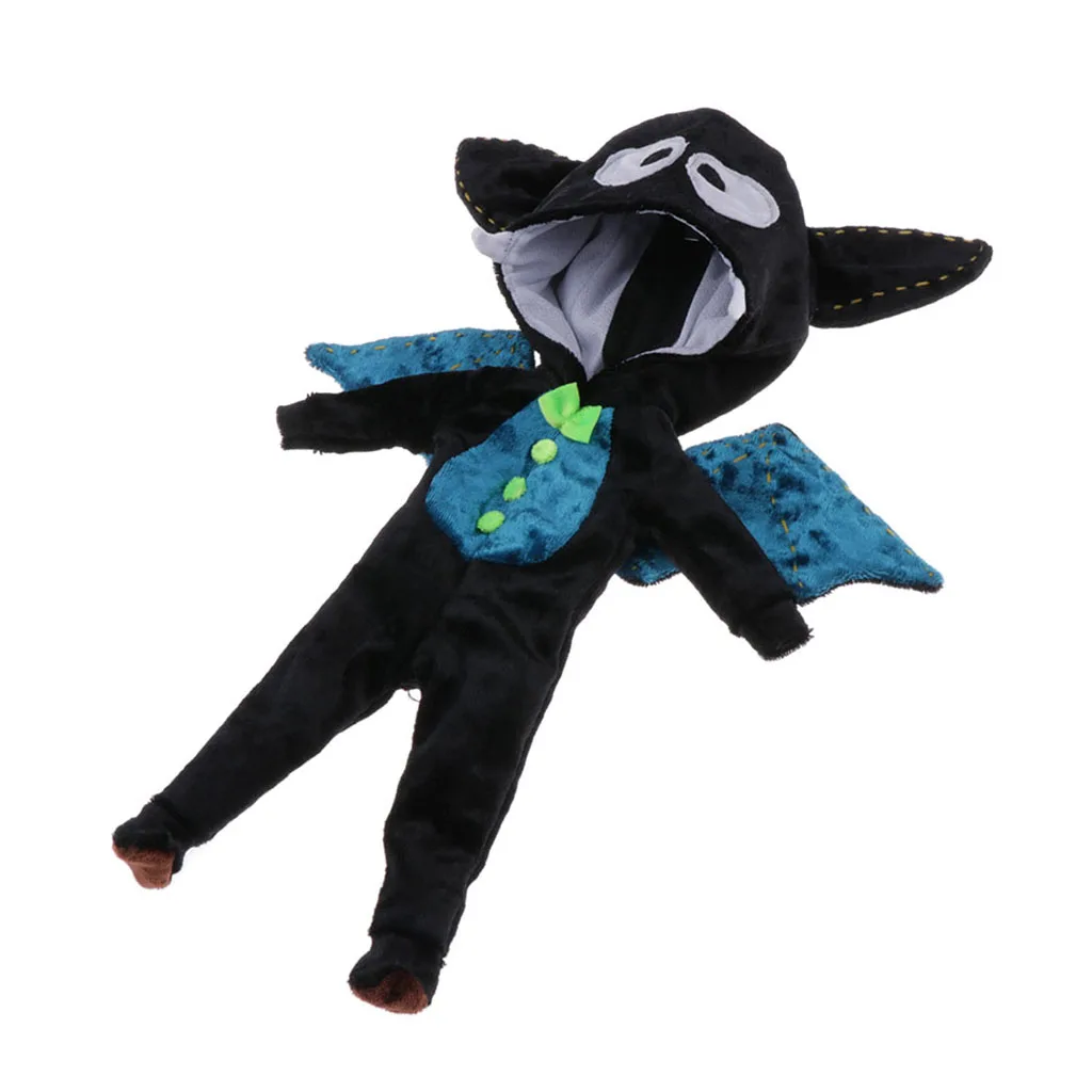 Handmade Doll Clothes Bat Jumpsuit for Blythe 12 inch Doll and Other 1/6 BJD Ball Jointed Dolls
Handmade Doll Clothes Bat Jumpsuit for Blythe 12 inch Doll and Other 1/6 BJD Ball Jointed Dolls