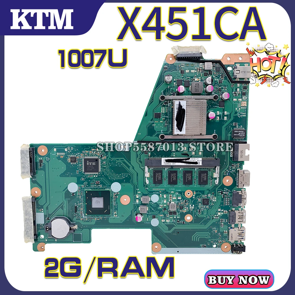 X451C for ASUS X451CA F451C A451C X451CAP laptop motherboard mainboard test OK 1007U cpu 2G RAM
X451C for ASUS X451CA F451C A451C X451CAP laptop motherboard mainboard test OK 1007U cpu 2G RAM