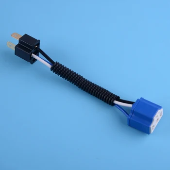 DWCX 1Pc Universal H4 Bulb Ceramic Wire Wiring Harness Headlight Socket Connector Plug Extension
DWCX 1Pc Universal H4 Bulb Ceramic Wire Wiring Harness Headlight Socket Connector Plug Extension