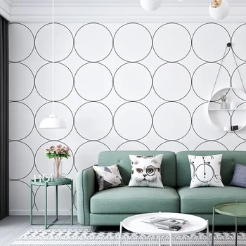 Nordic style wallpaper Art geometric circular lattice Harajuku style Japanese-style bed and breakfast room background wallpaper
Nordic style wallpaper Art geometric circular lattice Harajuku style Japanese-style bed and breakfast room background wallpaper