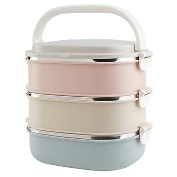 3Tier Portable Stainless Steel Lunch Box Food Container Insulated Thermal Bento Box Kitchen Leakproof Food Container
3Tier Portable Stainless Steel Lunch Box Food Container Insulated Thermal Bento Box Kitchen Leakproof Food Container