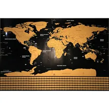 Deluxe Scratch World Travel Map Erasable House Room Office Decoration Wall Stickers Waterproof Colorful Decorative Map 82*59cm
Deluxe Scratch World Travel Map Erasable House Room Office Decoration Wall Stickers Waterproof Colorful Decorative Map 82*59cm