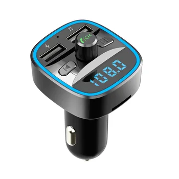Bluetooth 5.0 Handsfree Car Kit FM Transmitter Voice Navigation 3.1A Quick Dual USB Charger LCD Digital Voltmeter AUX Player
Bluetooth 5.0 Handsfree Car Kit FM Transmitter Voice Navigation 3.1A Quick Dual USB Charger LCD Digital Voltmeter AUX Player
