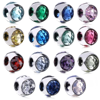 2020 New Authentic 925 Sterling Silver Round Bead Colourful Shine Charms Fit Original Pandora Bracelet For Women DIY Jewelry 
2020 New Authentic 925 Sterling Silver Round Bead Colourful Shine Charms Fit Original Pandora Bracelet For Women DIY Jewelry