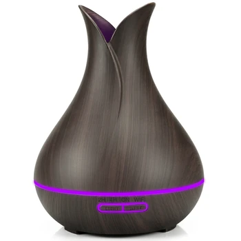 Alexa Google App Voice Control 400ml USB Electric Aromatherapy Air Diffuser Wood Ultrasonic Smart wifi Air Humidifier Home
Alexa Google App Voice Control 400ml USB Electric Aromatherapy Air Diffuser Wood Ultrasonic Smart wifi Air Humidifier Home