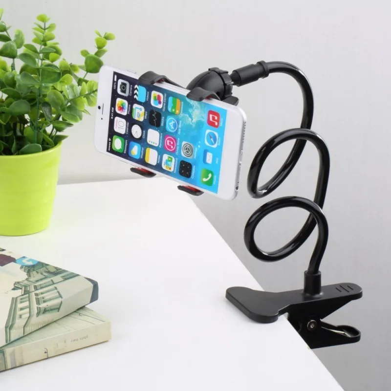 Universal Flexible Lazy Mobile Phone Gooseneck Stand Holder Bed Desk Table Clip Bracket for Phone Drop Shopping
Universal Flexible Lazy Mobile Phone Gooseneck Stand Holder Bed Desk Table Clip Bracket for Phone Drop Shopping