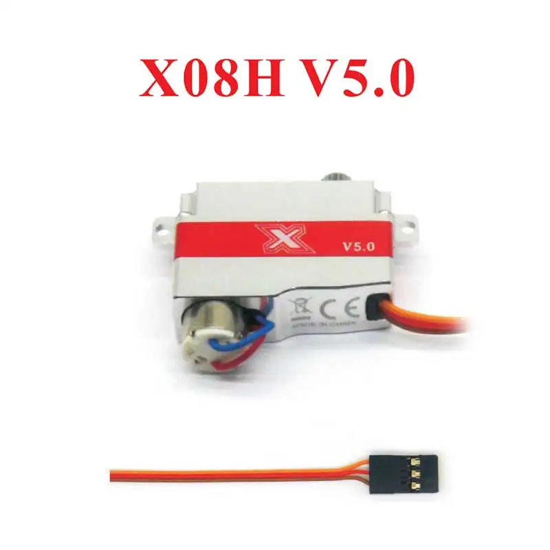 KST X08H V5.0 2.7kg.cm@7.4V Metal Gear 9g Digital Wing Coreless Servo for RC Model Operation Voltage 3.8-8.4V
KST X08H V5.0 2.7kg.cm@7.4V Metal Gear 9g Digital Wing Coreless Servo for RC Model Operation Voltage 3.8-8.4V