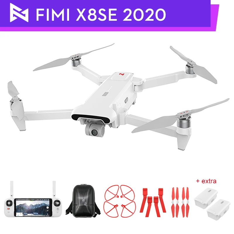 Original FIMI X8 SE 2020 Drone with 3-axis Gimbal 4K HD Camera 5KM FPV 33mins Flight RTF Battery Shoulder Bag Landing Parts
Original FIMI X8 SE 2020 Drone with 3-axis Gimbal 4K HD Camera 5KM FPV 33mins Flight RTF Battery Shoulder Bag Landing Parts