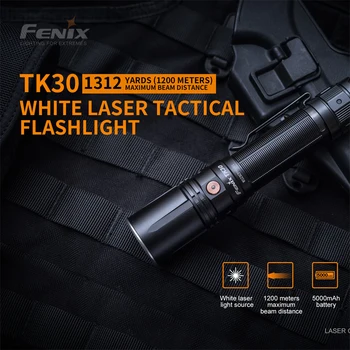 Fenix TK30 high-performance tactical flashlight max 500 lumens beam distance 1200 meters Waterproof search light with battery
Fenix TK30 high-performance tactical flashlight max 500 lumens beam distance 1200 meters Waterproof search light with battery