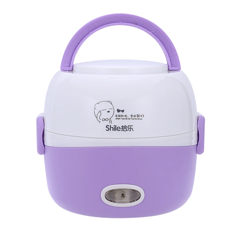 MINI Rice Cooker Thermal Heating Electric Lunch Box 2 Layers Portable Food Steamer Cooking Container Meal Lunchbox Warmer(US Plu
MINI Rice Cooker Thermal Heating Electric Lunch Box 2 Layers Portable Food Steamer Cooking Container Meal Lunchbox Warmer(US Plu