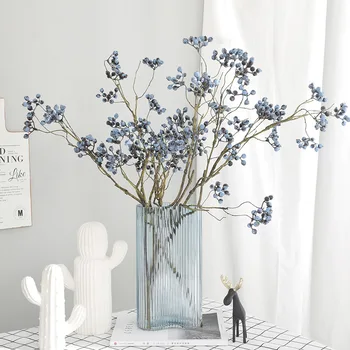 72cm Blueberry Artificial Fruit DIY Cranberry Foam Branch Berry Wedding Christmas Party Home Decoration
72cm Blueberry Artificial Fruit DIY Cranberry Foam Branch Berry Wedding Christmas Party Home Decoration