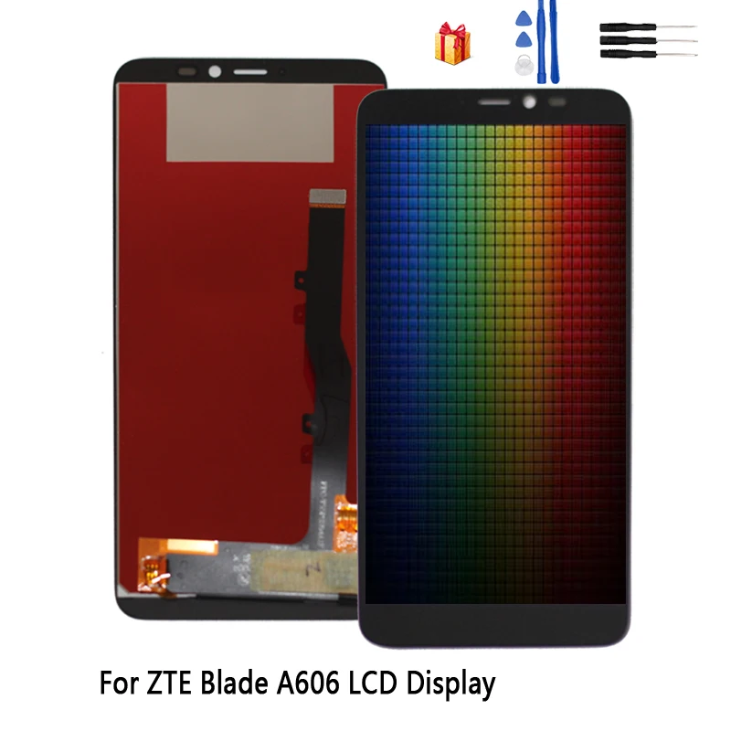 For ZTE Blade A606 LCD Display Touch Screen Digitizer Assembly For ZTE Blade A606 Screen LCD Display Replacement Free Tools
For ZTE Blade A606 LCD Display Touch Screen Digitizer Assembly For ZTE Blade A606 Screen LCD Display Replacement Free Tools