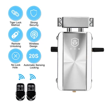 Intelligent Remote Control Lock Invisible Anti-theft Security Home Door Lock Remote Control Switch Lock Indoor Automatic Locking
Intelligent Remote Control Lock Invisible Anti-theft Security Home Door Lock Remote Control Switch Lock Indoor Automatic Locking