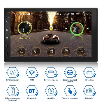SWM 9218S Upgraded 2 DIN Android 9.1 Car Radio Stereo MP5 Player GPS Navigation Bluetooth WiFi Head Unit Driving Speed Display
SWM 9218S Upgraded 2 DIN Android 9.1 Car Radio Stereo MP5 Player GPS Navigation Bluetooth WiFi Head Unit Driving Speed Display