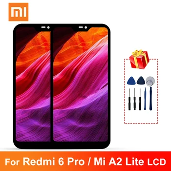 5.84" Original For Redmi 6 Pro LCD Touch Screen Digitizer Display Replacement Parts For Xiaomi A2 Lite Display LCD With Frame
5.84" Original For Redmi 6 Pro LCD Touch Screen Digitizer Display Replacement Parts For Xiaomi A2 Lite Display LCD With Frame