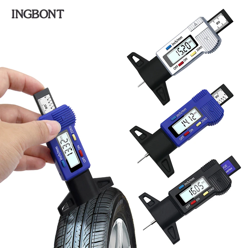INGBONT 20MM Professional Tire Wear Detection Car Tyre Tire Tread Thickness Gauges Precise Indicator Metalworking Measuring Tool
INGBONT 20MM Professional Tire Wear Detection Car Tyre Tire Tread Thickness Gauges Precise Indicator Metalworking Measuring Tool