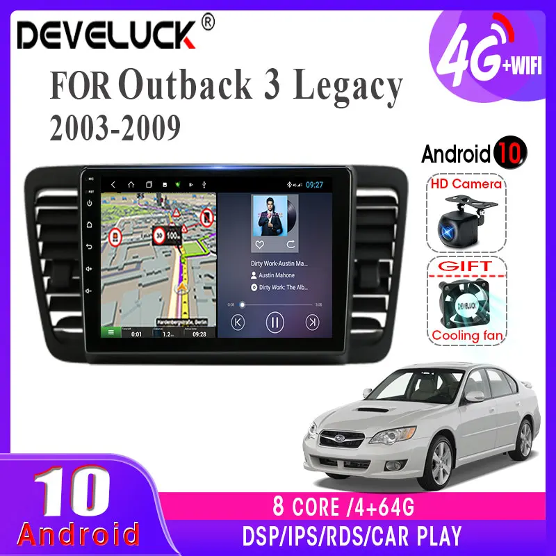 4G+64G 8-core Android 10.0 Car Radio For Subaru Outback 3 Legacy 4 2003-2009 2din GPS Navigation carplay Multimedia Video Player
4G+64G 8-core Android 10.0 Car Radio For Subaru Outback 3 Legacy 4 2003-2009 2din GPS Navigation carplay Multimedia Video Player
