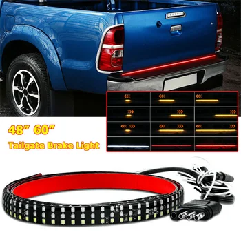 Durable And Practical Truck Tailgate RV Strip 60" 48" Tri-Row LED Features Brake Turn Signal Brake Reverse Light Tail
Durable And Practical Truck Tailgate RV Strip 60" 48" Tri-Row LED Features Brake Turn Signal Brake Reverse Light Tail