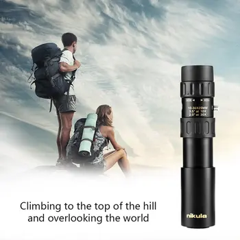 Nikula 10-30x25 Original binoculars Zoom Monocular high quality Telescope Pocket Binoculo Hunting Optical Prism Scope no tripod
Nikula 10-30x25 Original binoculars Zoom Monocular high quality Telescope Pocket Binoculo Hunting Optical Prism Scope no tripod