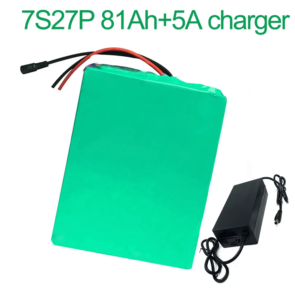 With 5A charger 24V 81Ah 25.9V 7S27P 18650 Li-ion Battery Pack E-Bike electric bicycle 200x200x140mm
With 5A charger 24V 81Ah 25.9V 7S27P 18650 Li-ion Battery Pack E-Bike electric bicycle 200x200x140mm