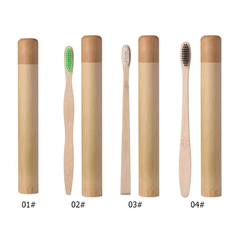 Eco Friendly Natural Bamboo Toothbrush and Travel Case Bamboo Safety Hygiene Environmental Protection Soft Head Teeth Brush
Eco Friendly Natural Bamboo Toothbrush and Travel Case Bamboo Safety Hygiene Environmental Protection Soft Head Teeth Brush