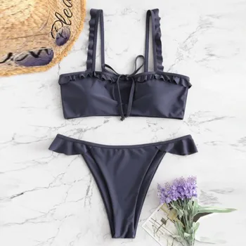 2020 Brazilian Bikini Sexy Swimwear Women Swimsuit Padded Push Up Bikini Set Bathing Suit Ruffle Swim Suit Female Beach Wear
2020 Brazilian Bikini Sexy Swimwear Women Swimsuit Padded Push Up Bikini Set Bathing Suit Ruffle Swim Suit Female Beach Wear