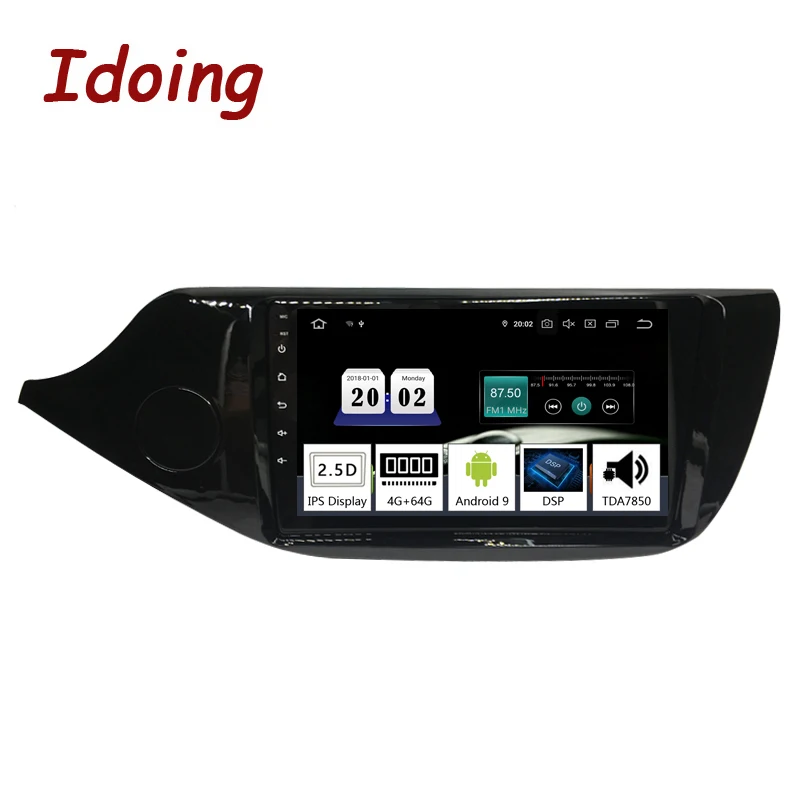 Idoing 9"Car Android9.0 Radio Multimedia Player For KIA Cee'd CEED JD 2012-2016 PX5 4G+64G 8Core GPS Navigation 2.5D TDA 7850
Idoing 9"Car Android9.0 Radio Multimedia Player For KIA Cee'd CEED JD 2012-2016 PX5 4G+64G 8Core GPS Navigation 2.5D TDA 7850