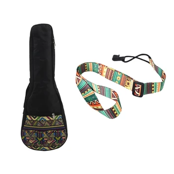 2 Pcs Accessories: 1 Pcs 23 Inch Colorful Ukulele Padded Case Bag & 1 Pcs Adjustable Guitar Acoustic Shoulder Strap Belt
2 Pcs Accessories: 1 Pcs 23 Inch Colorful Ukulele Padded Case Bag & 1 Pcs Adjustable Guitar Acoustic Shoulder Strap Belt
