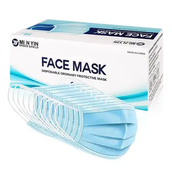 50pcs Non-Woven Disposable Dust Masks Three-Layer Daily Masks Dustproof Breathable Earrings Mask Fast Shipping
50pcs Non-Woven Disposable Dust Masks Three-Layer Daily Masks Dustproof Breathable Earrings Mask Fast Shipping