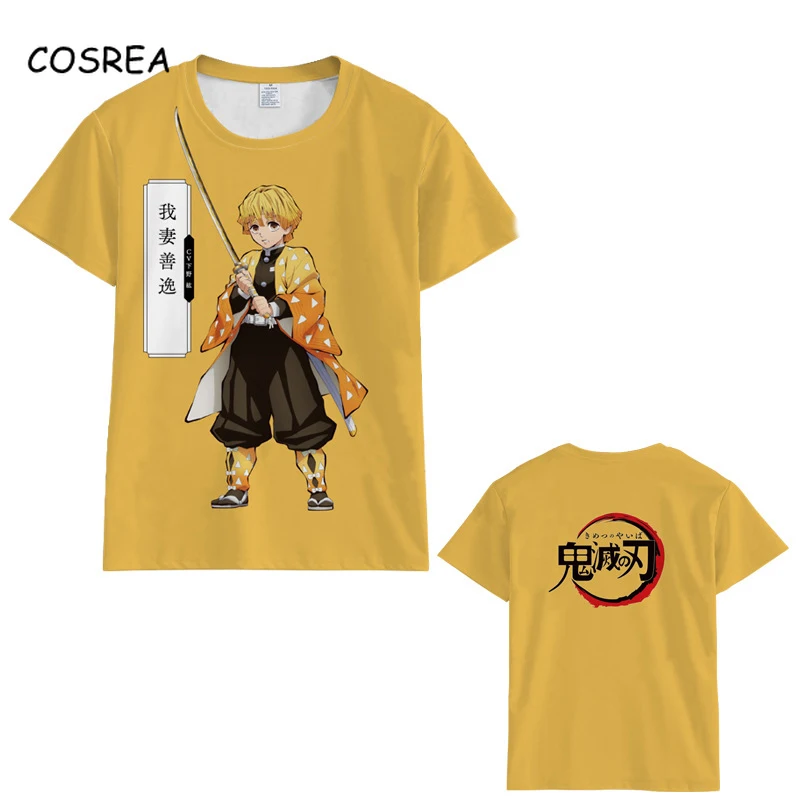 Anime Cosplay Costumes Tee Shirt Demons Slayer Tanjirou Kamado Nezuko Agatsuma Zenitsu Cosplay T Shirt Demon Halloween
Anime Cosplay Costumes Tee Shirt Demons Slayer Tanjirou Kamado Nezuko Agatsuma Zenitsu Cosplay T Shirt Demon Halloween