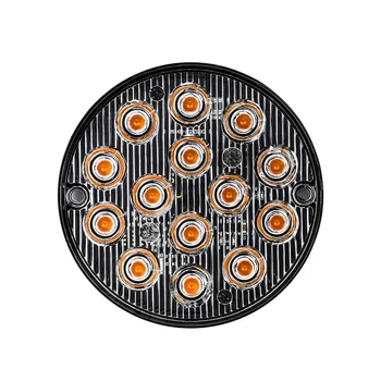 2PCS 12-24V Car LED Tail Lights 14 LED Round Side Light Flash Highlight for Off-Road ATV Forklift LED Side Light Fog Lamp Yellow 
2PCS 12-24V Car LED Tail Lights 14 LED Round Side Light Flash Highlight for Off-Road ATV Forklift LED Side Light Fog Lamp Yellow