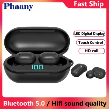 Phaany Wireless Headphone Bluetooth 5.0 Stereo Earphone TWS HIFI Mini Earbuds Sports Waterproof Headset With LED Digital Display
Phaany Wireless Headphone Bluetooth 5.0 Stereo Earphone TWS HIFI Mini Earbuds Sports Waterproof Headset With LED Digital Display