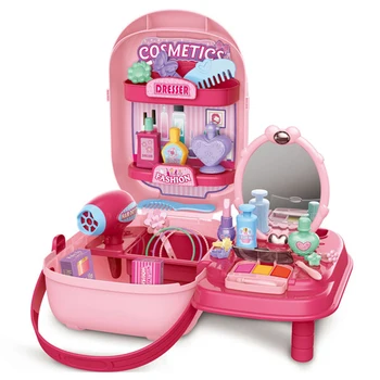 37Pcs 2 In 1 Children Dress Up Pretend Play Cosmetic Makeup Toys Brain-Training Toy For Children Educational Toys Birthday Gift
37Pcs 2 In 1 Children Dress Up Pretend Play Cosmetic Makeup Toys Brain-Training Toy For Children Educational Toys Birthday Gift