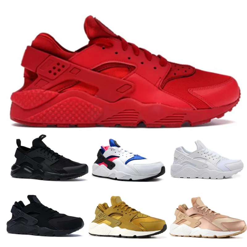 

2019 New Color Huarache ID Custom Running Shoes For Men navy blue tan Air Huaraches Sneakers Designer Huraches Hurache Trainers