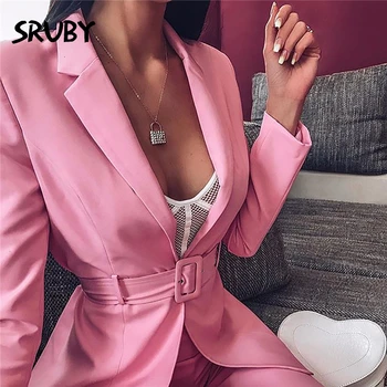 Sruby Casual White Two Pieces Set Suits Office Formal Crop Top And Shorts Women Suits Solid Belt 2 Piece Set Women Outfit
Sruby Casual White Two Pieces Set Suits Office Formal Crop Top And Shorts Women Suits Solid Belt 2 Piece Set Women Outfit