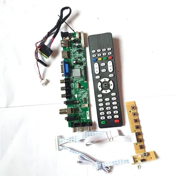 Fit LTN156AT02-B01/B02/B03/B04 screen AV HDMI VGA USB DVB upgrade 40 pin LVDS 3663 TV digital 1366*768 LCD drive board DIY Kit
Fit LTN156AT02-B01/B02/B03/B04 screen AV HDMI VGA USB DVB upgrade 40 pin LVDS 3663 TV digital 1366*768 LCD drive board DIY Kit