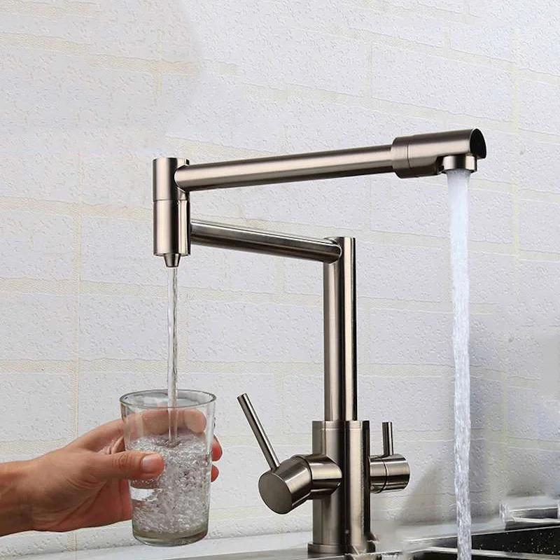 360 Degree Turn Multi-Function Sink Kitchen Faucet Hot And Cold Faucet Folding Kitchen Faucet+Direct Drinking Faucet
360 Degree Turn Multi-Function Sink Kitchen Faucet Hot And Cold Faucet Folding Kitchen Faucet+Direct Drinking Faucet