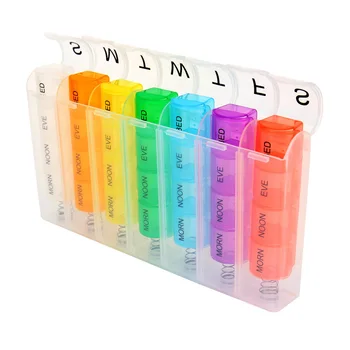 28 Grid Spring Pill Box 7 Day Weekly Pillbox Plastic Storage Container Medicine Box Storage Of Tablets Colorful Pill Dispenser
28 Grid Spring Pill Box 7 Day Weekly Pillbox Plastic Storage Container Medicine Box Storage Of Tablets Colorful Pill Dispenser
