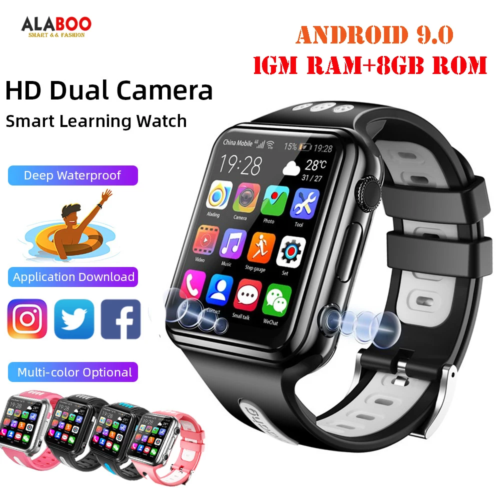 Android 9 Smart 4G Remote Camera GPS WIFI Kid Student Wristwatch Video Call Monitor Trace Location Whatsapp Facebook Phone Watch
Android 9 Smart 4G Remote Camera GPS WIFI Kid Student Wristwatch Video Call Monitor Trace Location Whatsapp Facebook Phone Watch