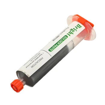 100g Lead-free Stencil Welding Tool Low Temperature Melting Point 138C Tin Solder Paste Syringe Liquid Flux Soldering Paste
100g Lead-free Stencil Welding Tool Low Temperature Melting Point 138C Tin Solder Paste Syringe Liquid Flux Soldering Paste