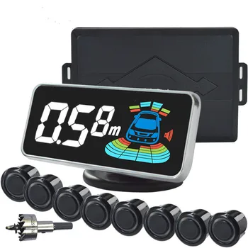 1 Set Universal Car Voice Reversing Radar With 4/6/8 Probes With Reversing Video Integrated Machine
1 Set Universal Car Voice Reversing Radar With 4/6/8 Probes With Reversing Video Integrated Machine