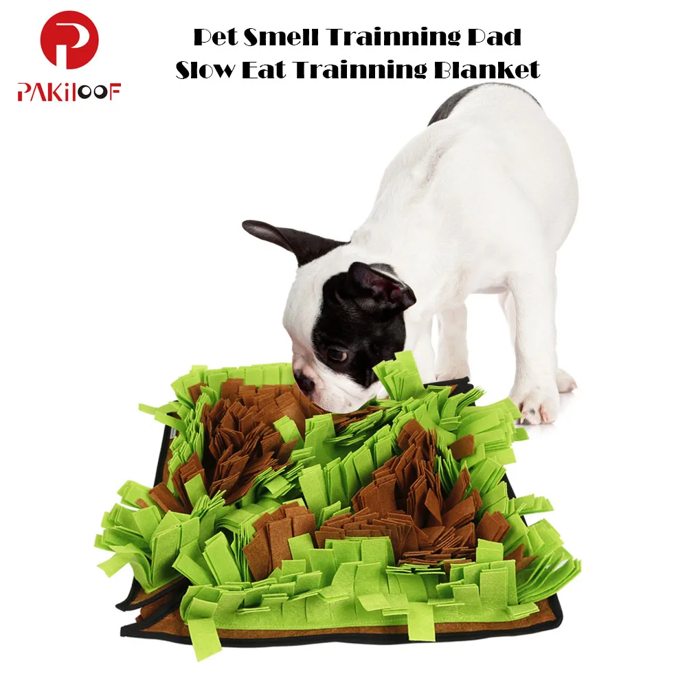 Interactive Pet Dog Sniffing Pad Feeding Mat Washable Training Blanket Piecing Dog Foraging Skills Toys
Interactive Pet Dog Sniffing Pad Feeding Mat Washable Training Blanket Piecing Dog Foraging Skills Toys