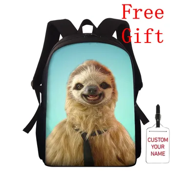Cartoon Sloth Printing Boys Girls Bag Fashion Travel Backpacks Schoolbags Children Kids Large Unisex Bags Mochil
Cartoon Sloth Printing Boys Girls Bag Fashion Travel Backpacks Schoolbags Children Kids Large Unisex Bags Mochil