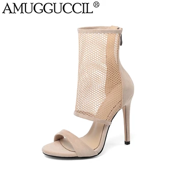 2020 New Plus Big Size 34-43 Black Apricot Zip Fashion Sexy High Heel Females Lady Sandal Party Women Summer Boots L1247
2020 New Plus Big Size 34-43 Black Apricot Zip Fashion Sexy High Heel Females Lady Sandal Party Women Summer Boots L1247