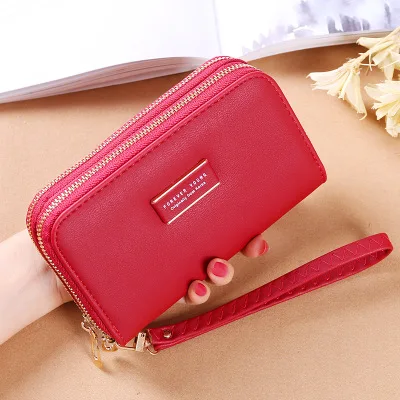 Double Zipper Long Clutch Women Wallet Large Capacity Wallets Female Purse Lady Purses 2019New Girl Phone Pocket Card Holder Bag
Double Zipper Long Clutch Women Wallet Large Capacity Wallets Female Purse Lady Purses 2019New Girl Phone Pocket Card Holder Bag