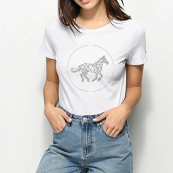 New T shirt Women Hipster Graphic Print Top Tee Geometric Horse Doyronka Xehckan Cheap Trendy T-shirt Harajuku Casual Tshirt
New T shirt Women Hipster Graphic Print Top Tee Geometric Horse Doyronka Xehckan Cheap Trendy T-shirt Harajuku Casual Tshirt