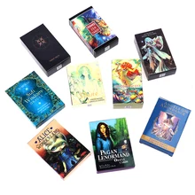 1 Box Tarot Cards Oracle Game Card Family Party Prophecy Divination Board Games Random Divination Prediction Oracle Card Party
1 Box Tarot Cards Oracle Game Card Family Party Prophecy Divination Board Games Random Divination Prediction Oracle Card Party