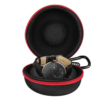 NICERIO Portable Single Watch Travel Case Watch Box with Zipper And Soft Felted Interior for Holding Wristwatch Smart Watch
NICERIO Portable Single Watch Travel Case Watch Box with Zipper And Soft Felted Interior for Holding Wristwatch Smart Watch