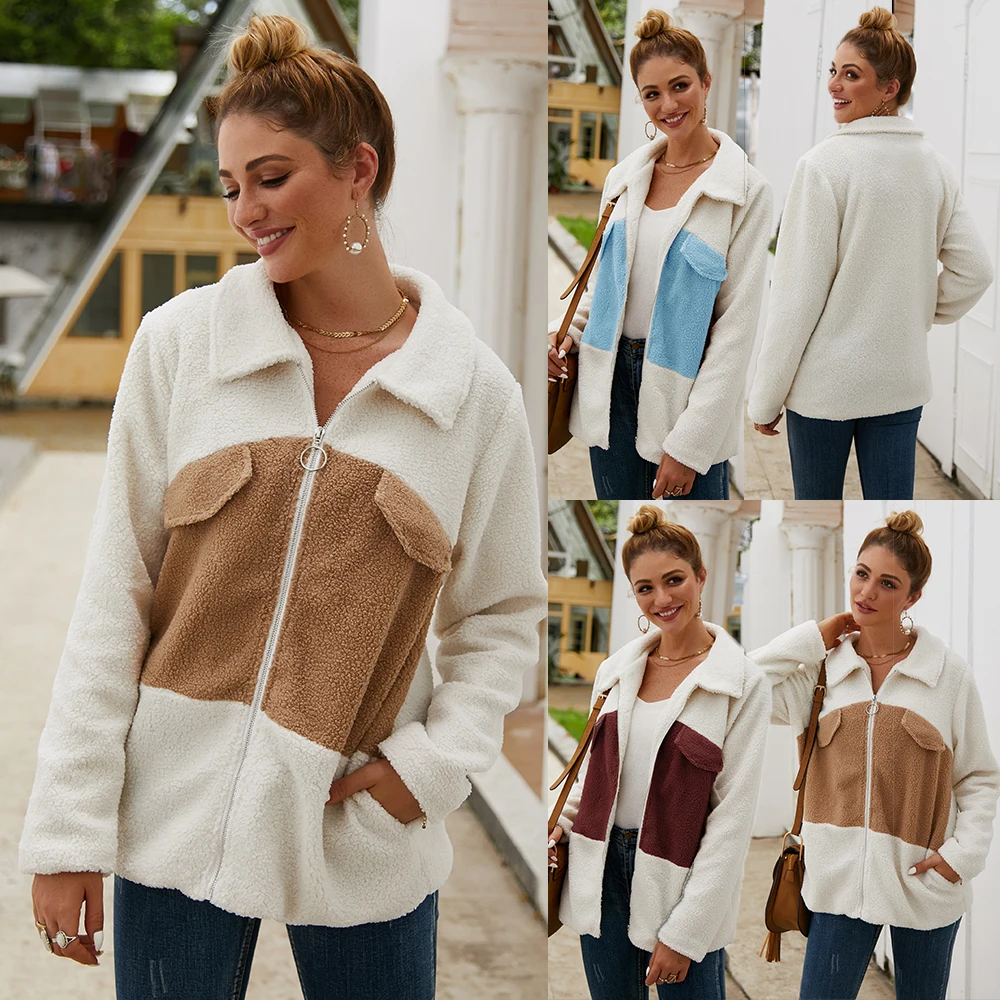 Europдische und amerikanische Frauen explosive Herbst und Winter neue kleine Teddy Mao Mao farblich passenden Mantel Plьsch Stri
Europдische und amerikanische Frauen explosive Herbst und Winter neue kleine Teddy Mao Mao farblich passenden Mantel Plьsch Stri