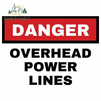 EARLFAMILY 13cm x 9.3cm Danger Sign Personality Custom Sticker Overhead Power Lines Decal Window Laptop Motorcycle Car Stickers
EARLFAMILY 13cm x 9.3cm Danger Sign Personality Custom Sticker Overhead Power Lines Decal Window Laptop Motorcycle Car Stickers